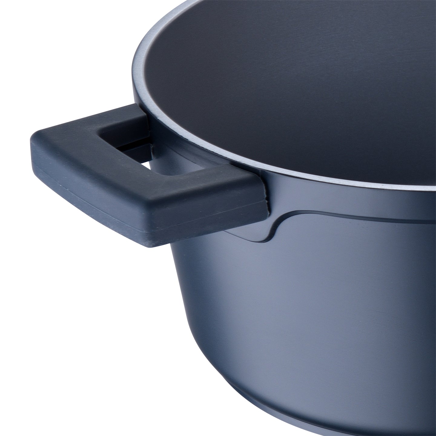 Cacerola con tapa MasterPRO de aluminio fundido - Índigo (5)
